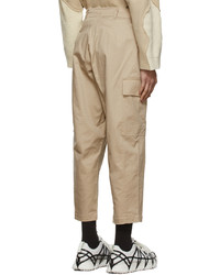 Pantalon cargo beige Li-Ning