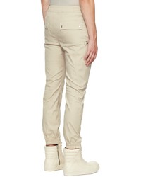 Pantalon cargo beige Rick Owens