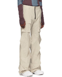 Pantalon cargo beige Uncertain Factor