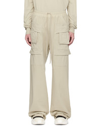 Pantalon cargo beige Rick Owens DRKSHDW