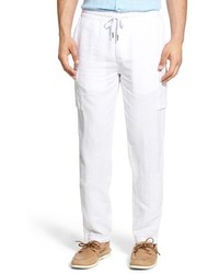 Pantalon cargo blanc