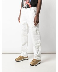Pantalon cargo blanc Supreme