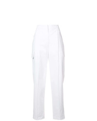 Pantalon cargo blanc Kuho