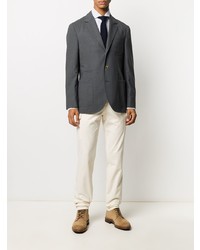 Pantalon cargo blanc Brunello Cucinelli