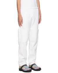 Pantalon cargo blanc Carson Wach