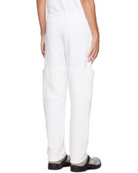 Pantalon cargo blanc Carson Wach