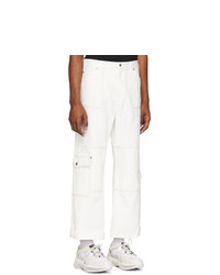 Pantalon cargo blanc Andersson Bell