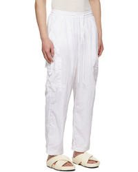 Pantalon cargo blanc SIR.