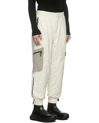 Pantalon cargo blanc Giorgio Armani