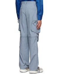Pantalon cargo bleu clair Kenzo