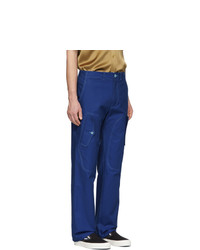 Pantalon cargo bleu marine Sies Marjan