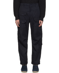 Pantalon cargo bleu marine Engineered Garments