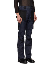 Pantalon cargo bleu marine ADYAR