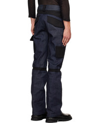 Pantalon cargo bleu marine ADYAR