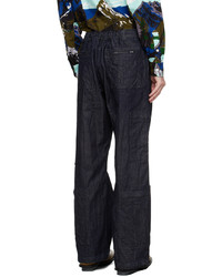 Pantalon cargo bleu marine NOMA t.d.