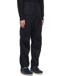 Pantalon cargo bleu marine Engineered Garments