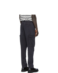 Pantalon cargo bleu marine Officine Generale