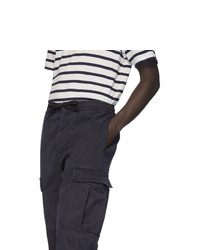 Pantalon cargo bleu marine Officine Generale