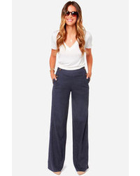 Pantalon cargo bleu