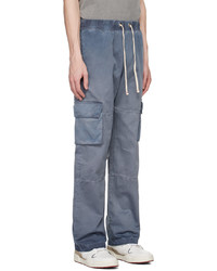 Pantalon cargo bleu Les Tien