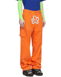 Pantalon cargo brodé orange Marshall Columbia
