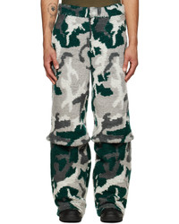 Pantalon cargo camouflage gris Isa Boulder