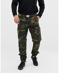 Pantalon cargo camouflage olive Carhartt WIP