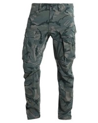 Pantalon cargo camouflage olive