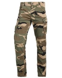 Pantalon cargo camouflage olive Jack & Jones