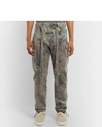 Pantalon cargo camouflage olive Fear Of God