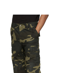 Pantalon cargo camouflage vert foncé CARHARTT WORK IN PROGRESS