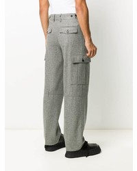 Pantalon cargo en laine gris JW Anderson