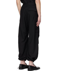 Pantalon cargo en laine noir Youth