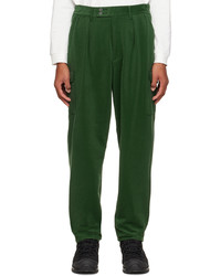 Pantalon cargo en velours côtelé vert foncé Descente Allterrain