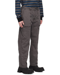 Pantalon cargo gris foncé Juun.J