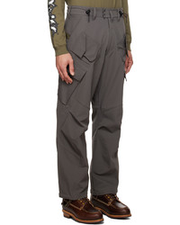 Pantalon cargo gris foncé ACRONYM