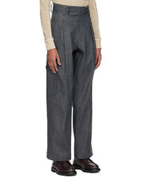 Pantalon cargo gris foncé ABAGA VELLI