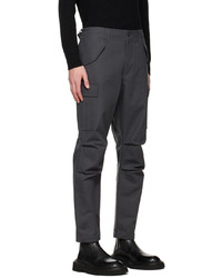 Pantalon cargo gris foncé 4SDESIGNS