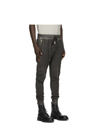 Pantalon cargo gris foncé Boris Bidjan Saberi