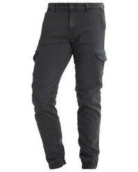 Pantalon cargo gris foncé Tom Tailor