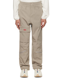 Pantalon cargo gris 424