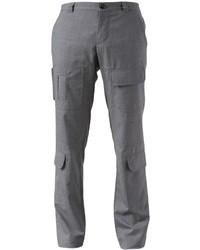 Pantalon cargo gris Brunello Cucinelli