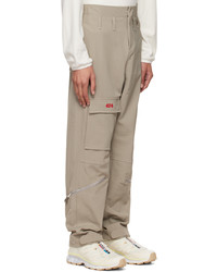 Pantalon cargo gris 424