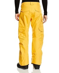 Pantalon cargo jaune Burton