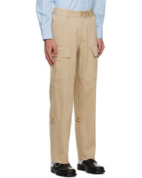 Pantalon cargo marron clair Kijun