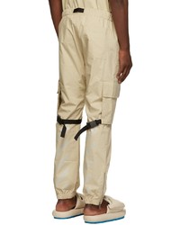 Pantalon cargo marron clair Off-White