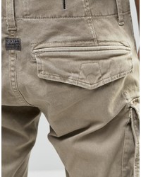 Pantalon cargo marron clair G Star