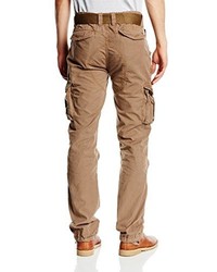 Pantalon cargo marron clair Schott NYC