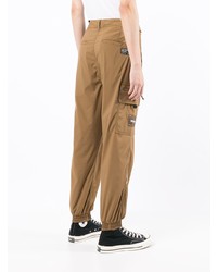 Pantalon cargo marron clair Izzue