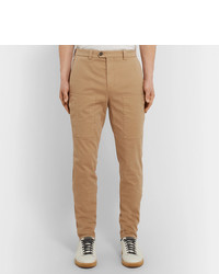 Pantalon cargo marron clair Brunello Cucinelli